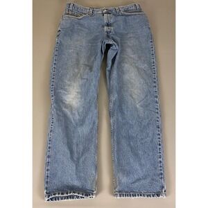 VTG Levi's 550‎ Relaxed Fit Jeans Men's 38x32 (Fits 36x32) Blue Denim Vintage